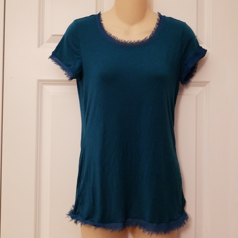 Ann Taylor Short Sleeve Top XS EUC